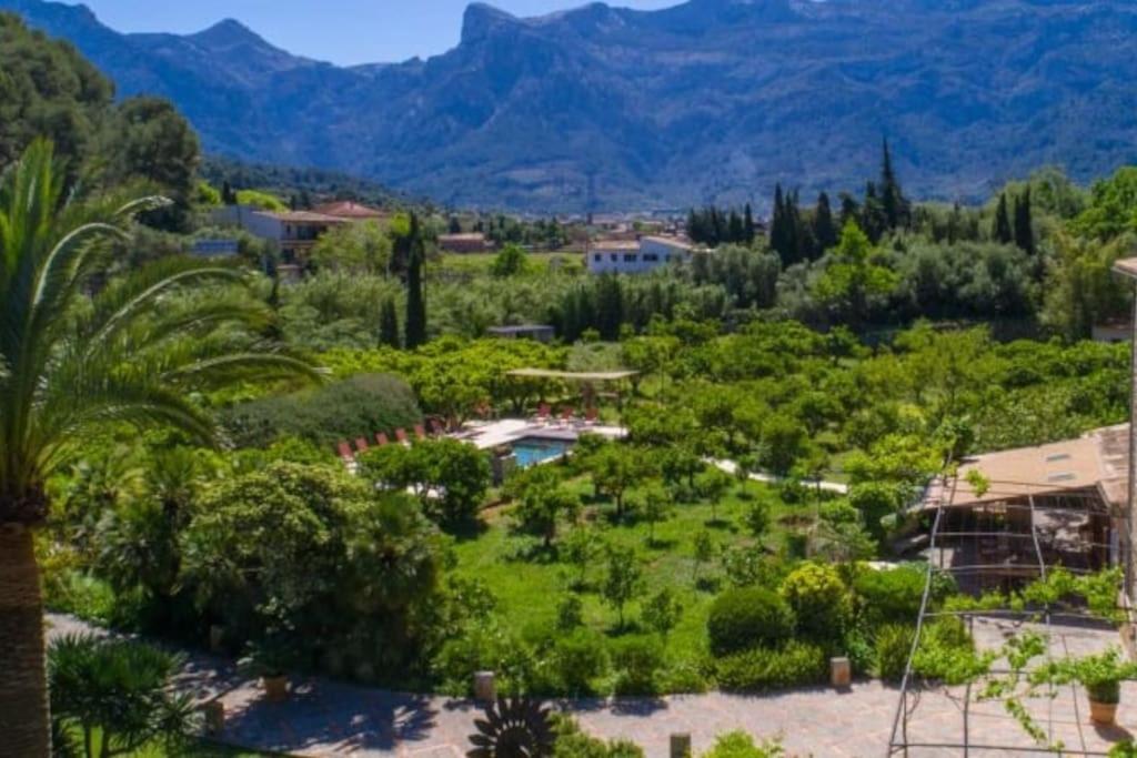Son Llempaies, Finca For 12 Sóller Zewnętrze zdjęcie