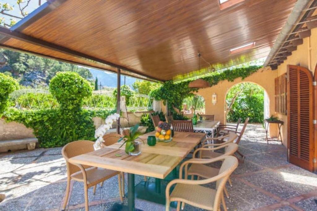 Son Llempaies, Finca For 12 Sóller Zewnętrze zdjęcie